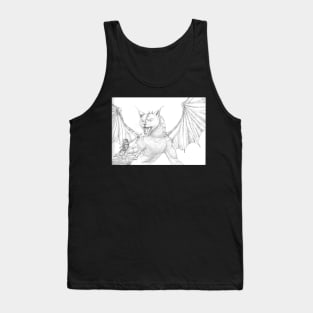 Smeowg the Cat Dragon Tank Top